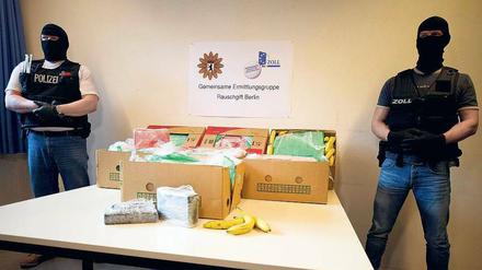 Völlig banane. Im Januar stellte die Polizei 140 Kilogramm Kokain sicher, die bei Aldi in Bananenkisten aufgetaucht waren.