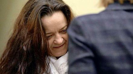 Beate Zschäpe während des NSU-Prozesses in München.