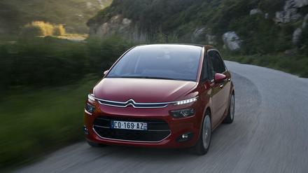 Irgendwie eigen: Der Citroën C4 Picasso sticht mit seiner eigenwilligen Front aus der Masse hervor. Das ist sicherlich kein schlechte Eigenschaft, muss aber gefallen.