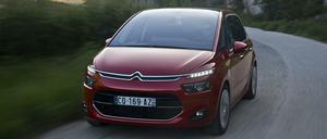 Irgendwie eigen: Der Citroën C4 Picasso sticht mit seiner eigenwilligen Front aus der Masse hervor. Das ist sicherlich kein schlechte Eigenschaft, muss aber gefallen.