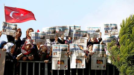 Nach den Festnahmen gab es Demonstrationen in Istanbul. 