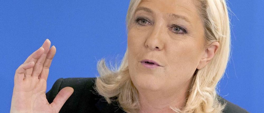 Front-National-Chefin Marine Le Pen