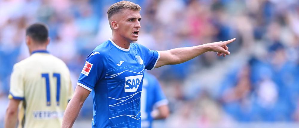 Grischa Prömel kam von Union und soll bei der TSG direkt eine Leaderrolle einnehmen.