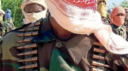 Islamistische Kämpfer in Afrika.