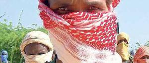 Islamistische Kämpfer in Afrika.