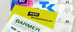 In der Kreide: Auf 1,5 Milliarden Euro belaufen sich inzwischen die Beitragsschulden bei den Krankenversicherern. 