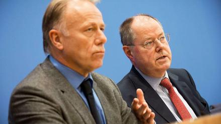 Jürgen Trittin und Peer Steinbrück.