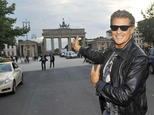 Endlich Weltniveau? David Hasselhoff wird dieses Jahr wieder bei der Silvesterparty am Brandenburger Tor auftreten.