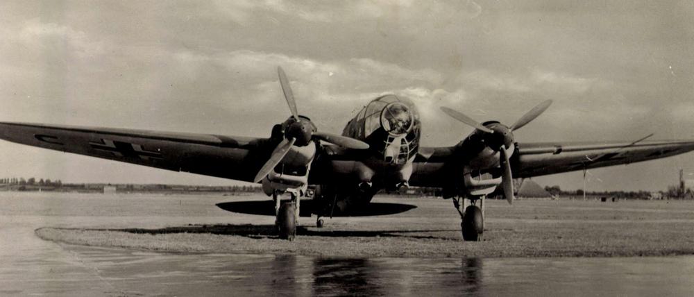 Die Heinkel He 111 war im 2. Weltkrieg der Standardbomber der deutschen Luftwaffe.