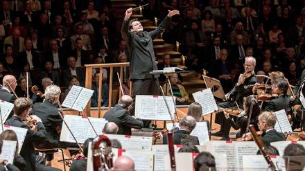 Das Boston Symphony Orchestra unter der Leitung von Andris Nelsons.
