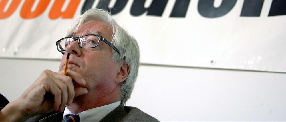 Foodwatch, Greenpeace, TTIP - mit letzterem will Thilo Bode eher nichts zu tun haben. Ein Gegner des Freihandels sei er aber nicht.