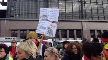 Beim letzten Warnstreik am vergangenen Dienstag beteiligten sich 1500 Lehrer und 750 Erzieher.