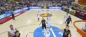 Spannung bis zum Schluss. Deutschland und Serbien lieferten sich ein dramatisches Spiel.