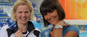 Peking 2008 - Britta Steffen und Franzi