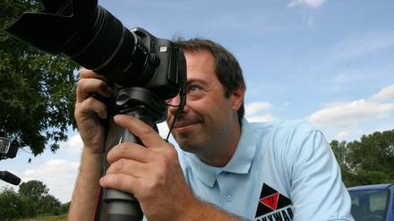 Sobald sich ein Unwetter zusammenbraut, ist Heiko Wichmann mit Fotoapparat und Videokamera zur Stelle.