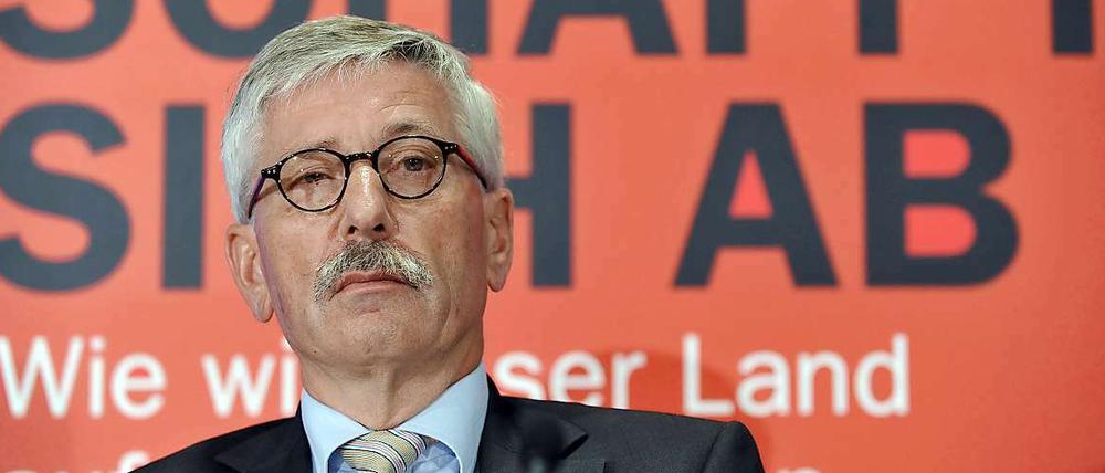 Thilo Sarrazin steht in der Kritik.