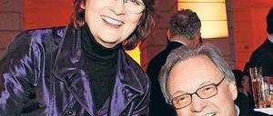 Einig. RBB-Chefin Dagmar Reim und MDR-Intendant Udo Reiter. 