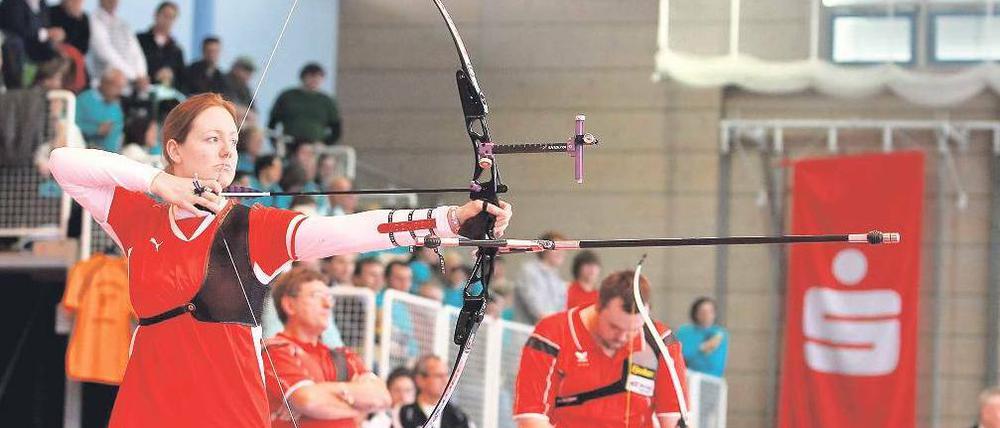 Voll Konzentration. Lisa Unruh gewann am Wochenende die Berlin Open. Foto: Imago