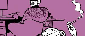 Zwischen Wahn und Wirklichkeit: Covermotiv des ersten Bandes.