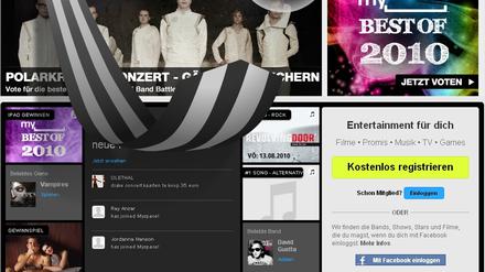 Registrieren, einloggen, entdecken - das funktioniert bei Myspace-Nutzern zu selten. Die Werbetreibenden verlieren das Interesse an dem Sozialen Netzwerk.