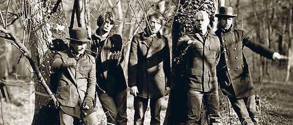 Mein Freund, der Baum. Radiohead mit Thom Yorke (links). 