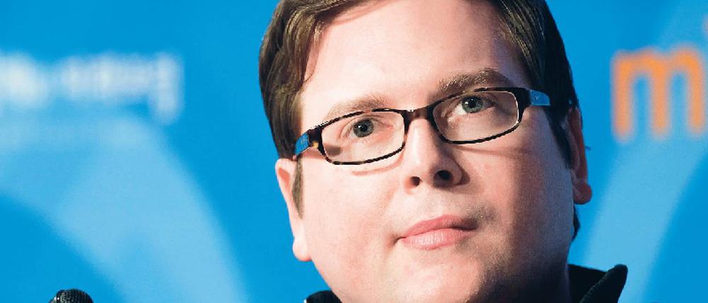 Twitter-Gründer Biz Stone ist das Aushängeschild des kalifornischen Unternehmens, dessen Wert auf 4,5 Milliarden Dollar geschätzt wird. Foto: Reuter
