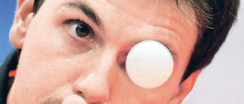 Timo Boll will noch ein paar Varianten bei seinem Rückschlag einbauen.