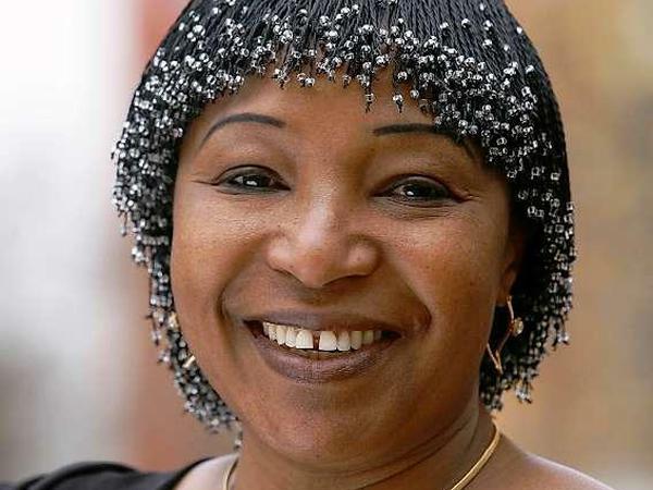 Hadja Kaba vom Verein "Mama Afrika" in Reinickendorf.