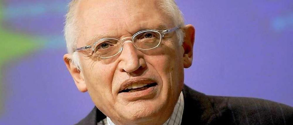 Der ehemalige EU-Industriekommissar Günter Verheugen.