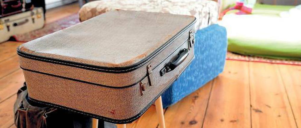 Angekommen in Berlin. Künftig werden Koffer nicht mehr so oft in einer Ferienwohnung ausgepackt. 
