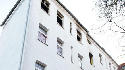 In der Schnellerstraße brannte eine Wohnung im dritten Stock des Hinterhauses.