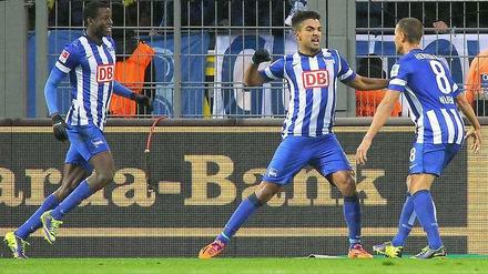Grund zum Jubel? Jedenfalls mehr Geld für Hertha.