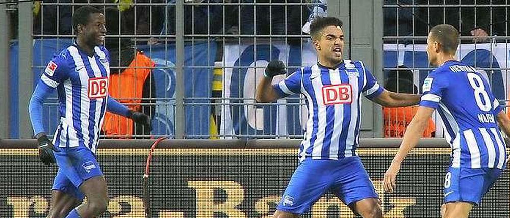 Grund zum Jubel? Jedenfalls mehr Geld für Hertha.