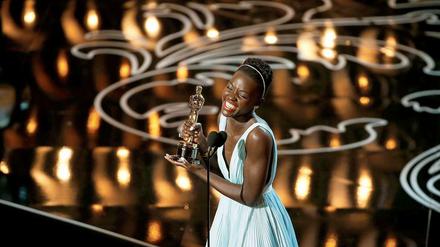Strahlende Siegerin: Lupita Nyong'o 