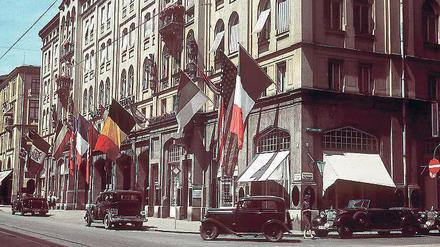 Das Hotel Anfang der 30er Jahre. 