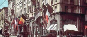 Das Hotel Anfang der 30er Jahre.