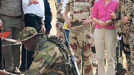 Verteidigungsministerin Leyen in Mali. 