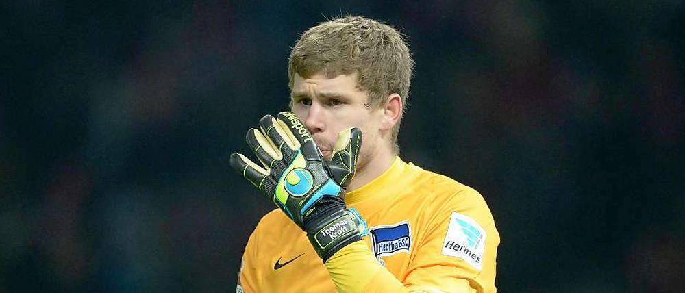 Bleibt in Berlin: Hertha-Keeper Thomas Kraft.