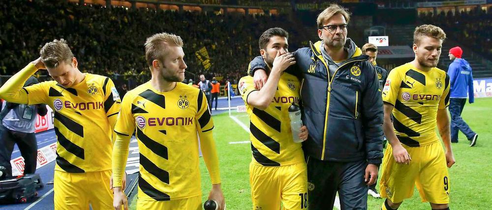 Es läuft nicht beim BVB, auch in Berlin gab's wieder nichts zu holen.