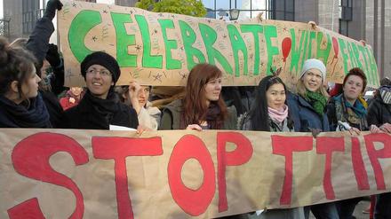 Gemeinsam gegen TTIP.