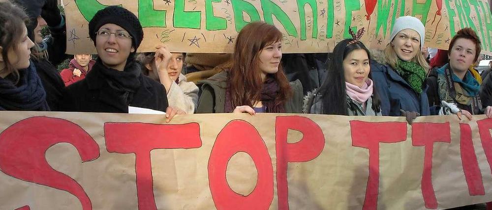 Gemeinsam gegen TTIP.