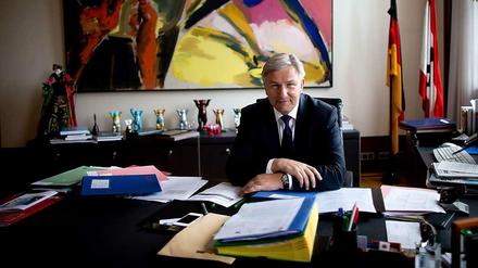 Klaus Wowereit hat sein Amtszimmer im Roten Rathaus verlassen.