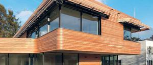 Ohne Ecken und Kanten. Bauen im Einklang mit der Natur – dieses Haus in Wannsee gibt das gute Beispiel. 