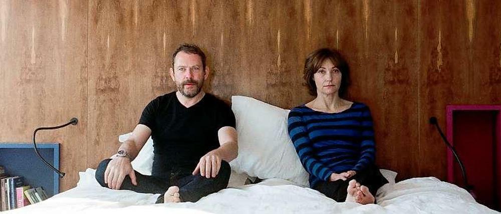 Bewohner des "H House" in Kensington: Liam Gillick und Viv Albertine.