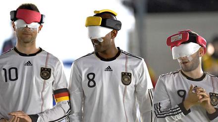 Bei der WM wurden sie Achter: Alexander Fangmann (links) und sein Team.