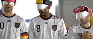 Bei der WM wurden sie Achter: Alexander Fangmann (links) und sein Team.