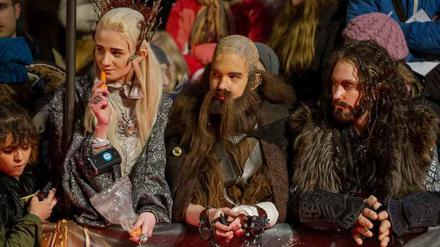 Abgedreht. Der letzte Teil der Hobbit-Trilogie kommt in die Kinos. Fans bei der Premiere in Berlin. 