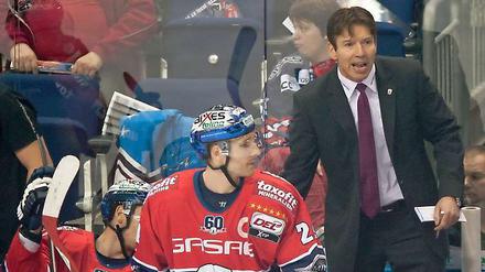 Uwe Krupp schreit jetzt für die Eisbären Berlin.