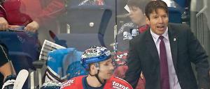 Uwe Krupp schreit jetzt für die Eisbären Berlin.