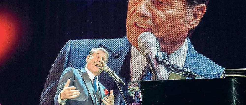 Pop-Dominator. Udo Jürgens bei einem Auftritt seiner „Mitten-im-Leben“–Tour Ende Oktober in Stuttgart.